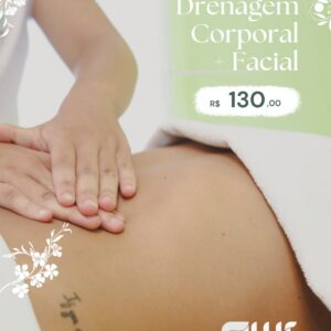 Drenagem Corporal + Facial 01:30h
